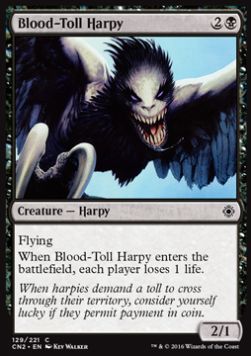 Blood-Toll Harpy - Conspiracy: Take the Crown (Common) [CN2-129]
