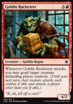 Goblin Racketeer - Conspiracy: Take the Crown (Common) [CN2-53]