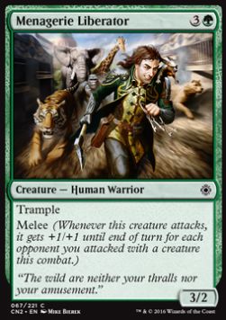 Menagerie Liberator - Conspiracy: Take the Crown (Common) [CN2-67]