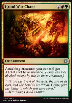 Gruul War Chant - Conspiracy: Take the Crown (Uncommon) [CN2-203]