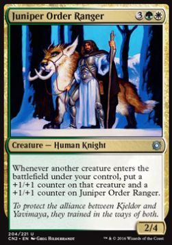 Juniper Order Ranger - Conspiracy: Take the Crown (Uncommon) [CN2-204]