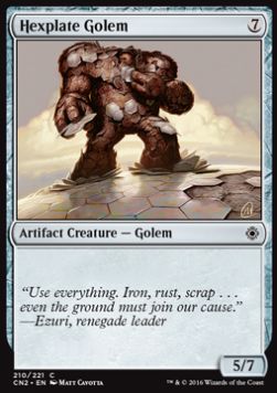 Hexplate Golem - Conspiracy: Take the Crown (Common) [CN2-210]