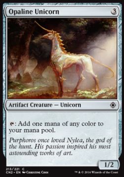 Opaline Unicorn - Conspiracy: Take the Crown (Common) [CN2-213]