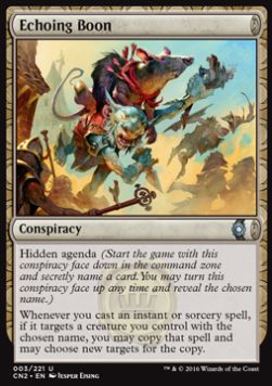 Echoing Boon - Conspiracy: Take the Crown (Uncommon) [CN2-3]