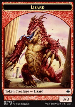 Lizard Token (Red 8/8) - Conspiracy: Take the Crown (Token) [CN2-T9]