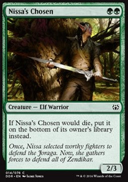 Nissa's Chosen - Duel Decks: Nissa vs. Ob Nixilis (Common) [DDR-14]