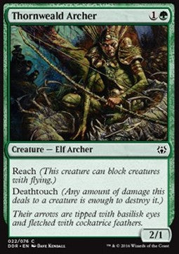 Thornweald Archer - Duel Decks: Nissa vs. Ob Nixilis (Common) [DDR-22]