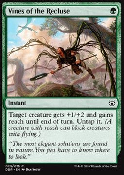 Vines of the Recluse - Duel Decks: Nissa vs. Ob Nixilis (Common) [DDR-23]
