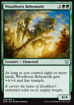 Woodborn Behemoth - Duel Decks: Nissa vs. Ob Nixilis (Uncommon) [DDR-26]