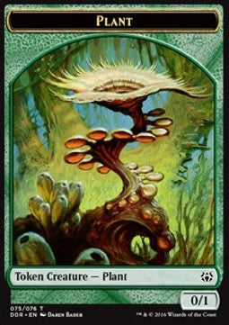 Plant Token (Green 0/1) - Duel Decks: Nissa vs. Ob Nixilis (Token) [DDR-075]