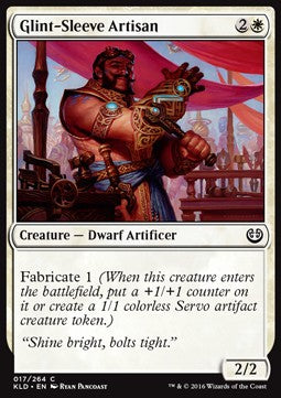 Glint-Sleeve Artisan - Kaladesh (Common) [KLD-17]