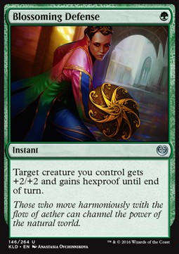 Blossoming Defense - Kaladesh (Uncommon) [KLD-146]