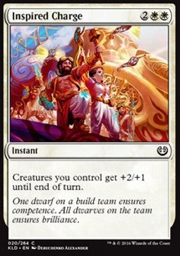 Inspired Charge - Kaladesh (Common) [KLD-20]