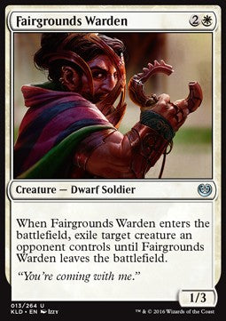 Fairgrounds Warden - Kaladesh (Uncommon) [KLD-13]