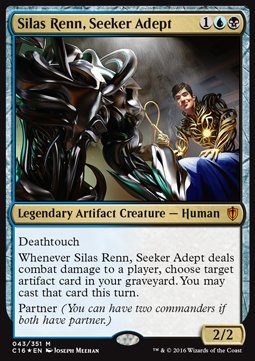 Silas Renn, Seeker Adept - Commander 2016 (Mythic) [C16-43]