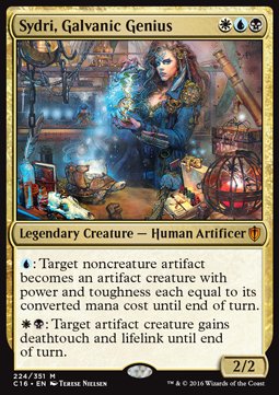 Sydri, Galvanic Genius - Commander 2016 (Mythic) [C16-224]