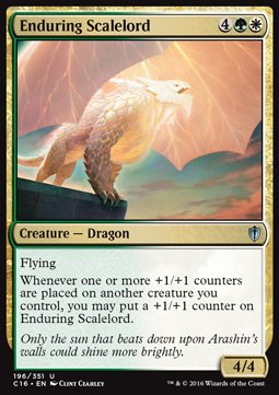 Enduring Scalelord - Commander 2016 (Uncommon) [C16-196]