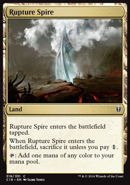 Rupture Spire - Commander 2016 (Common) [C16-319]
