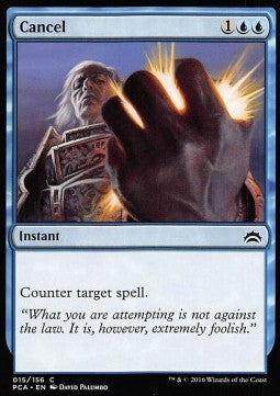 Cancel - Planechase Anthology (Common) [PCA-15]