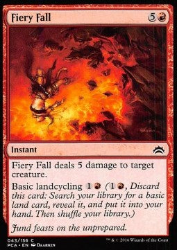 Fiery Fall - Planechase Anthology (Common) [PCA-43]