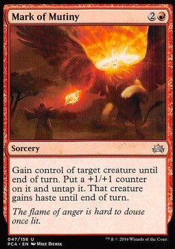 Mark of Mutiny - Planechase Anthology (Uncommon) [PCA-47]