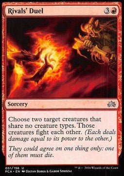 Rivals' Duel - Planechase Anthology (Uncommon) [PCA-51]
