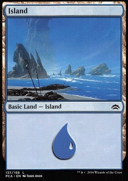 Island (V.1) - Planechase Anthology (Land) [PCA-137]