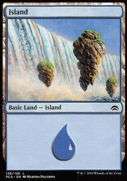 Island (V.2) - Planechase Anthology (Land) [PCA-138]