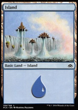 Island (V.3) - Planechase Anthology (Land) [PCA-139]