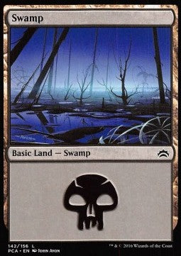 Swamp (V.1) - Planechase Anthology (Land) [PCA-142]