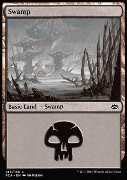 Swamp (V.2) - Planechase Anthology (Land) [PCA-143]