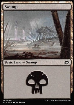 Swamp (V.4) - Planechase Anthology (Land) [PCA-145]