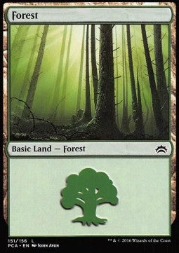Forest (V.1) - Planechase Anthology (Land) [PCA-151]