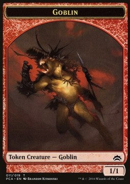 Goblin Token (R 1/1) // Saproling Token (G 1/1) - Planechase Anthology (Token) [PCA-T 11/19]