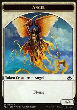 Angel Token (W 4/4) / Saproling Token (G 1/1) - Planechase Anthology (Token) [PCA-T 5/19]