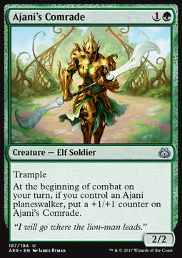 Ajani's Comrade - Aether Revolt (Uncommon) [AER-187]