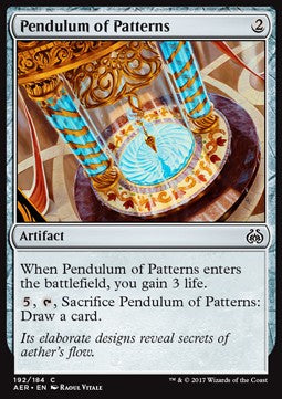 Pendulum of Patterns - Aether Revolt (Common) [AER-192]
