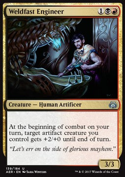 Weldfast Engineer - Aether Revolt (Uncommon) [AER-139]