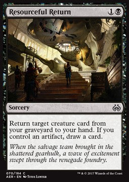 Resourceful Return - Aether Revolt (Common) [AER-70]