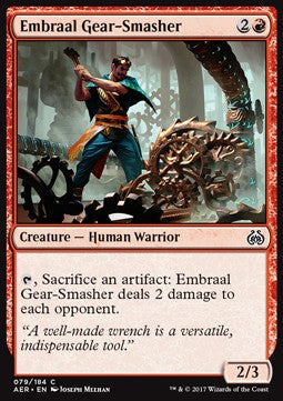 Embraal Gear-Smasher - Aether Revolt (Common) [AER-79]