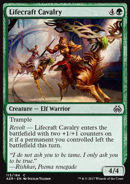 Lifecraft Cavalry - Aether Revolt (Common) [AER-113]