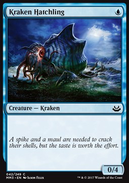 Kraken Hatchling - Modern Masters 2017 (Common) [MM3-42]