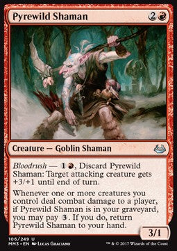 Pyrewild Shaman - Modern Masters 2017 (Uncommon) [MM3-106]