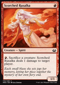 Scorched Rusalka - Modern Masters 2017 (Common) [MM3-110]