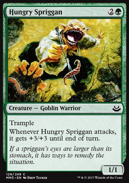 Hungry Spriggan - Modern Masters 2017 (Common) [MM3-129]