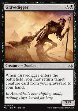 Gravedigger - Amonkhet (Uncommon) [AKH-93]