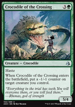 Crocodile of the Crossing - Amonkhet (Uncommon) [AKH-162]