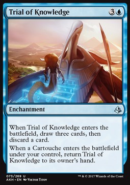 Trial of Knowledge - Amonkhet (Uncommon) [AKH-73]