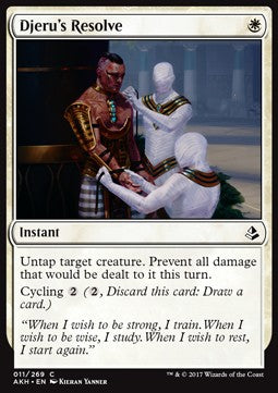 Djeru's Resolve - Amonkhet (Common) [AKH-11]