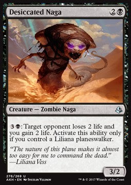 Desiccated Naga - Amonkhet (Uncommon) [AKH-276]